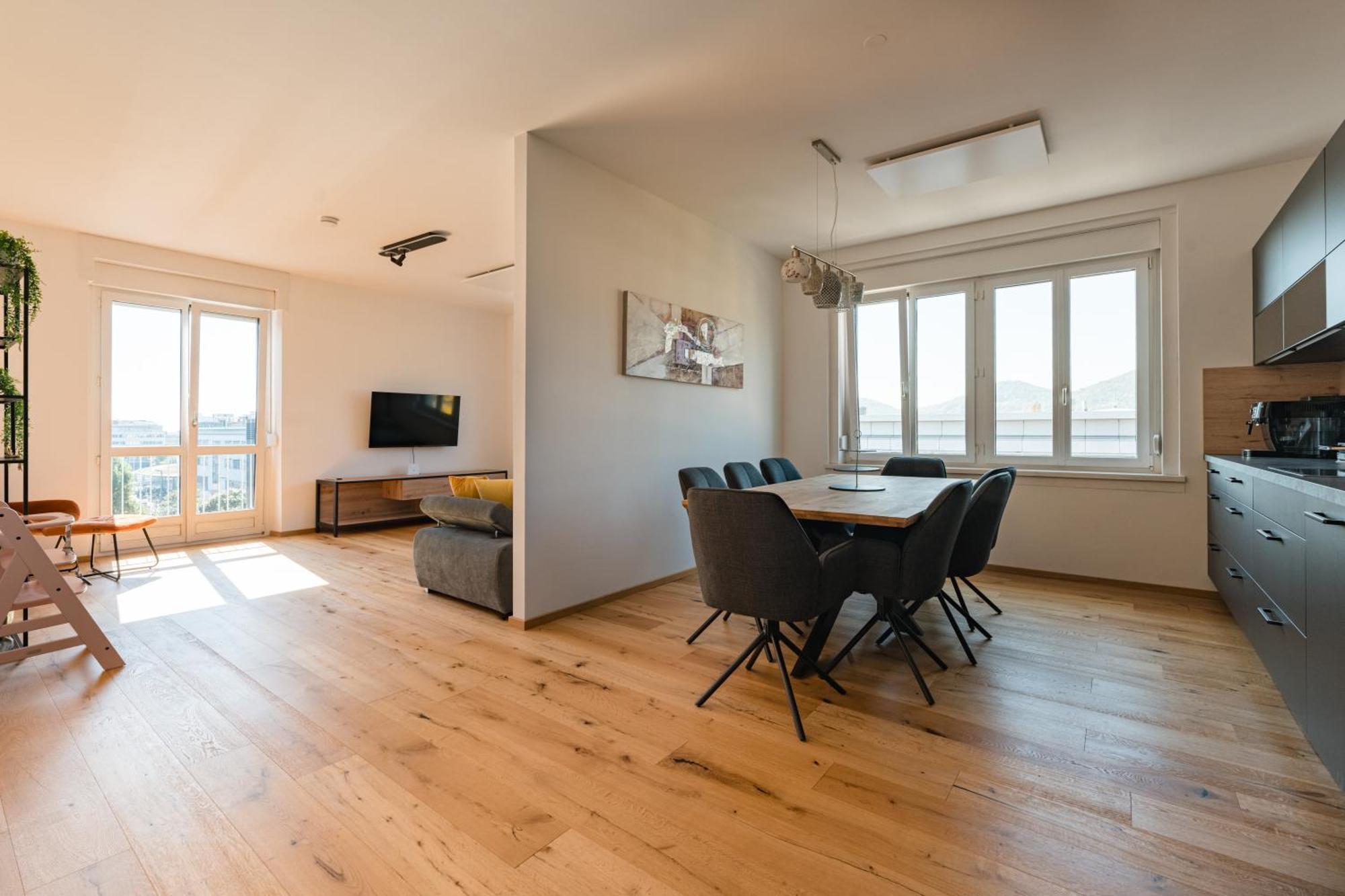 Tamliving Center Luxury 4 Rooms Smart Tv Kitchen Great View Graz Kültér fotó
